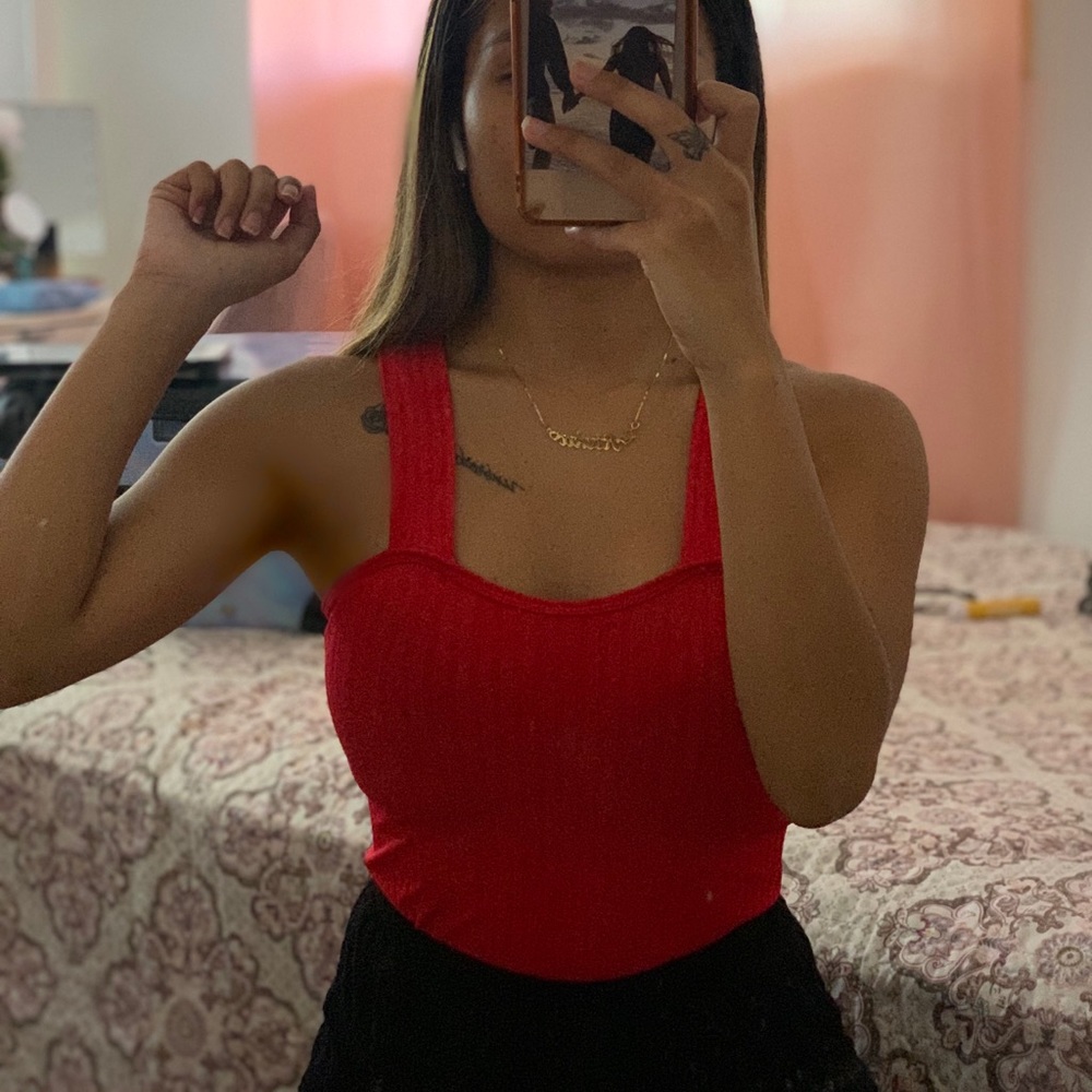 Suzette | Red Tank Top